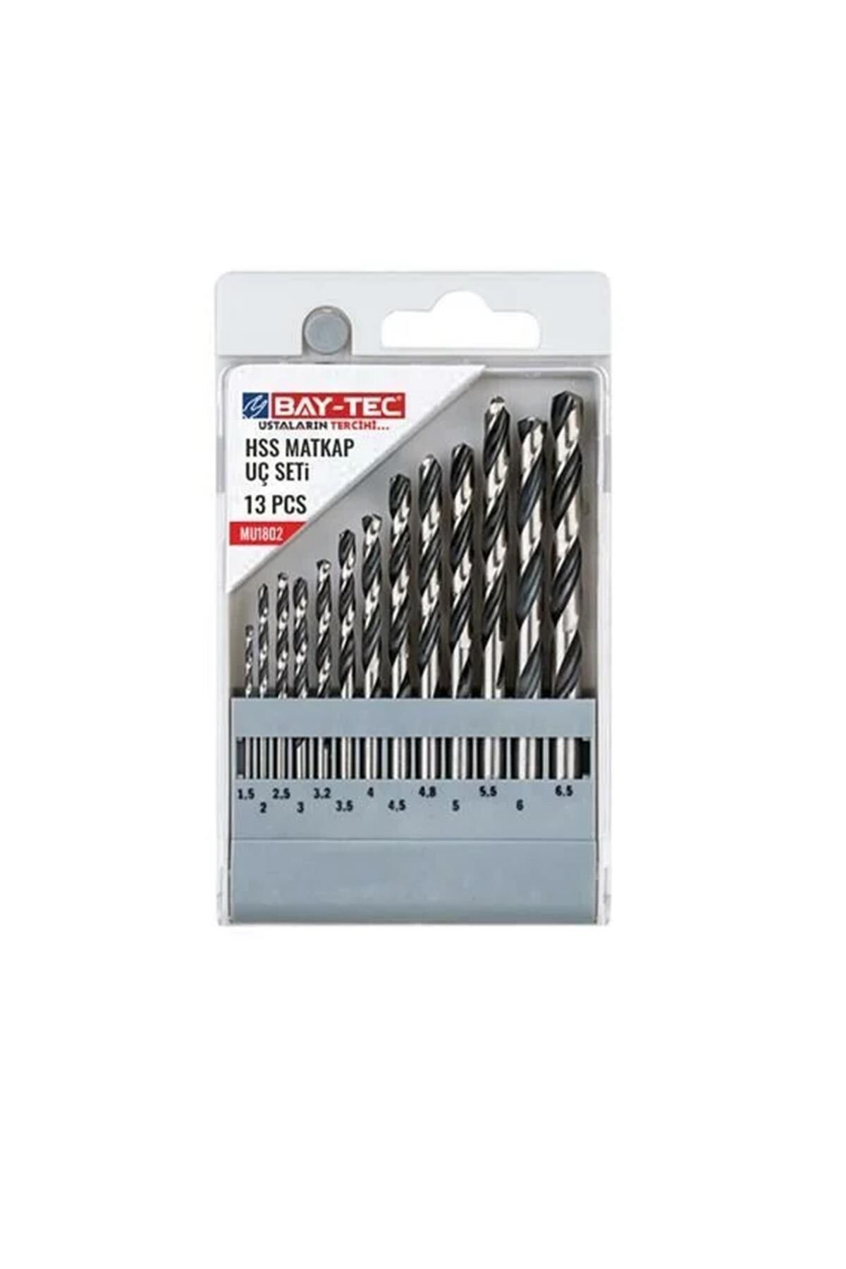 BAYTEC MU1802 Matkap Uç Seti  13 PCS