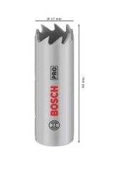 BOSCH PRO MultiMaterial Delik Açma Test. 17mm