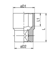 İZELTAŞ 1119 06 1046 LOKMA ANAHTAR 46 MM