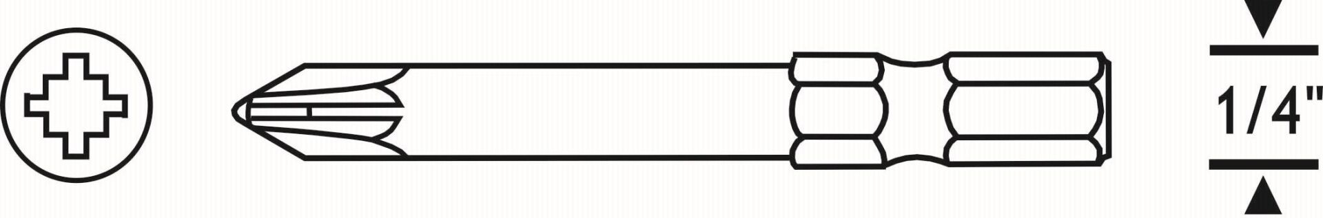 PRO SCR-03185 YILDIZ BİTS UÇ PZ2X100MM