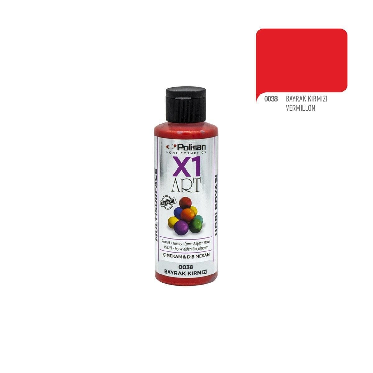 POLİSAN X1 ART 0038 Bayrak Kırmızı 500 ML