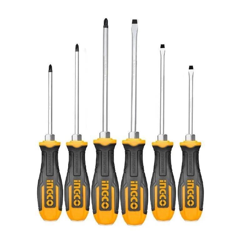 İNGCO HSGT 680608 END. 6LI DARBELİ TORNAVİDA SETİ