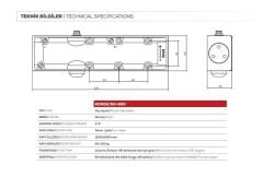 KALE KAPI HİDROLİĞİ GÜÇ AYARLI  2-5 GÜMÜŞ
