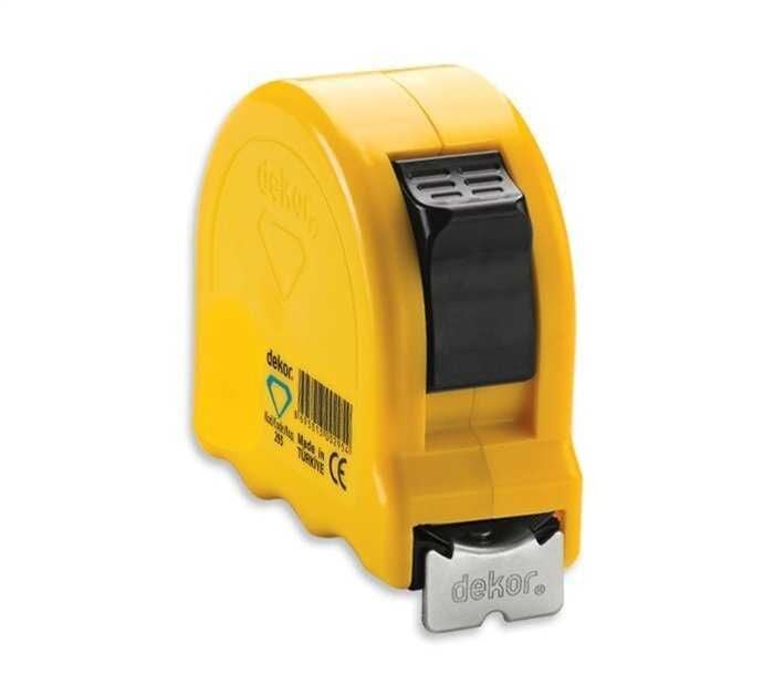 Dekor 0295 Şerit Metre Sarı 19mm 5m