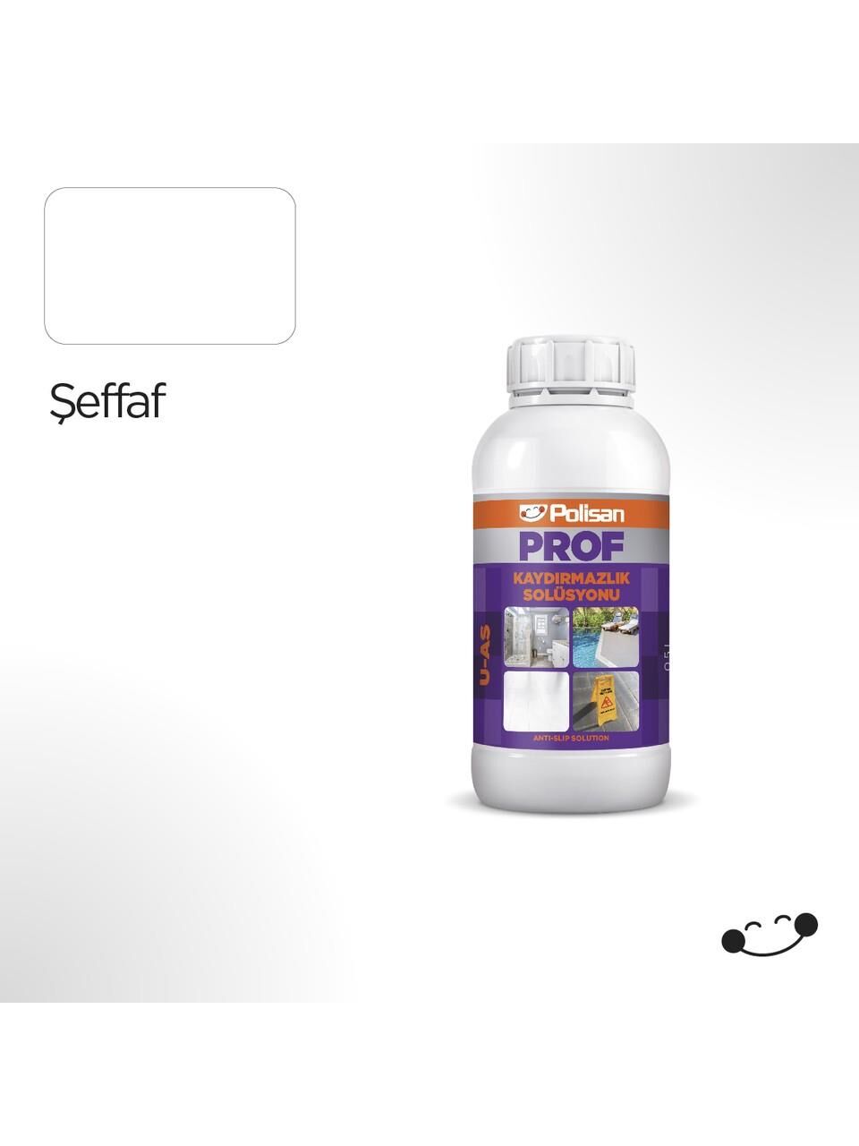 POLİSAN PROF U-AS KAYDIRMAZLIK SIVISI 0,5 LT