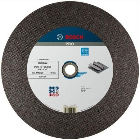BOSCH PRO Metal Kesme Diski, 355 x 3 x 25,4 mm