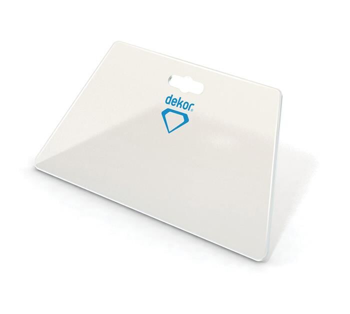 HASSAN DEKOR KOD: 1360 ŞEFFAF GENİŞ ISPATULA 23 CM