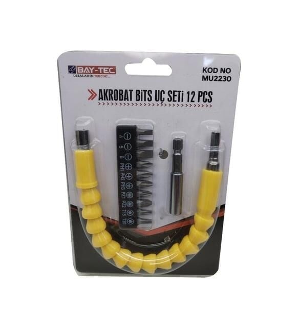 BAYTEC MU2230 BİTS UÇ SETİ 12 PCS 300 MM