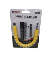 BAYTEC MU2230 BİTS UÇ SETİ 12 PCS 300 MM