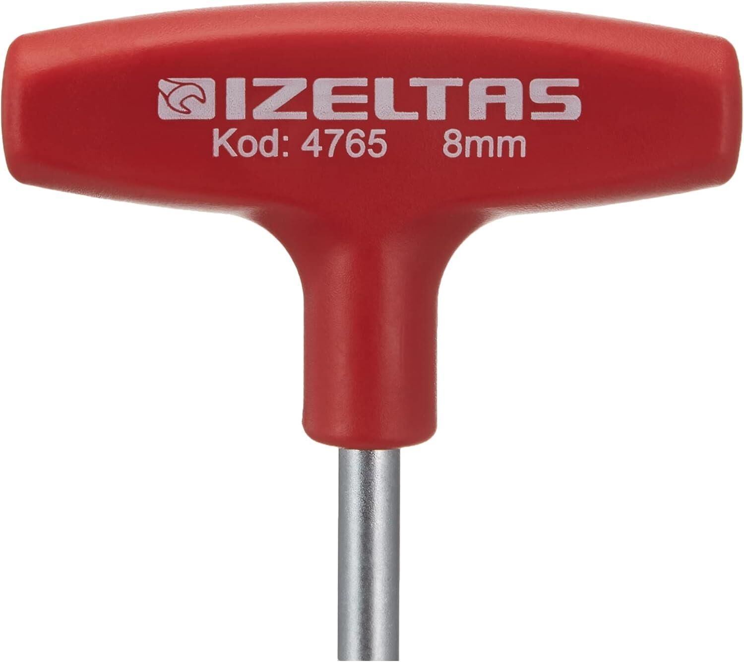 İZELTAŞ 4765190080 T TİPİ LOKMA UÇLU TORNAVİDA 8MM