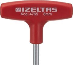 İZELTAŞ 4765190080 T TİPİ LOKMA UÇLU TORNAVİDA 8MM