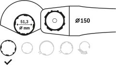 Bosch Taşlama Siperi Kapaksız Vidasız 115mm v1