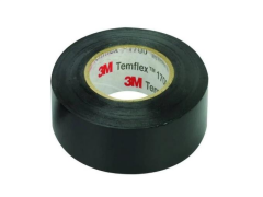 3M Elektrikçi Bant Siyah 19 mm x 9 m x 0,13 mm