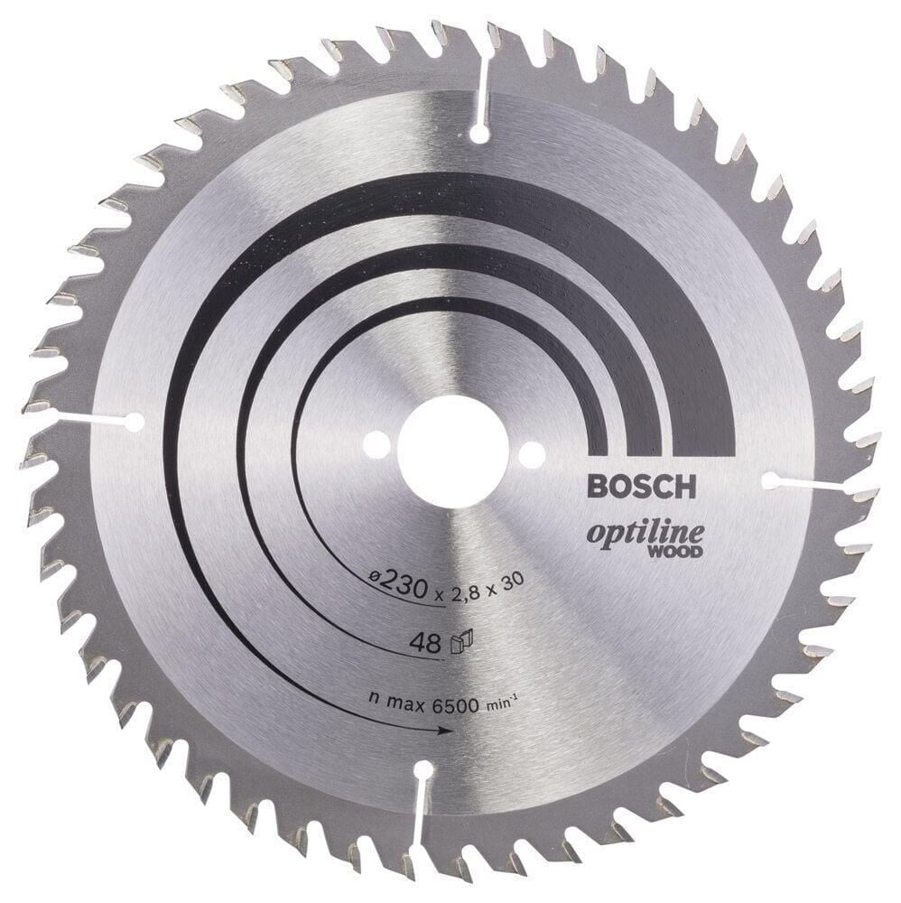Bosch Optiline Ahşap 230x30 mm 48 Diş Daire Testere Bıçağı