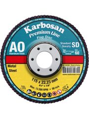 KARBOSAN 983220 FLAP DİSK 180*22 60 KUM
