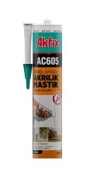 AKFİX AC605 AKRİLİK MASTİK BEYAZ 500GR