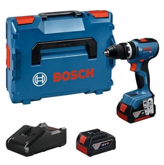 Bosch GSB 18V-65 Akülü Darbeli Delme Vidalama 2x5ah