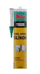 Akfix 1100E Genel Amaçlı Silikon Şeffaf 280 gr