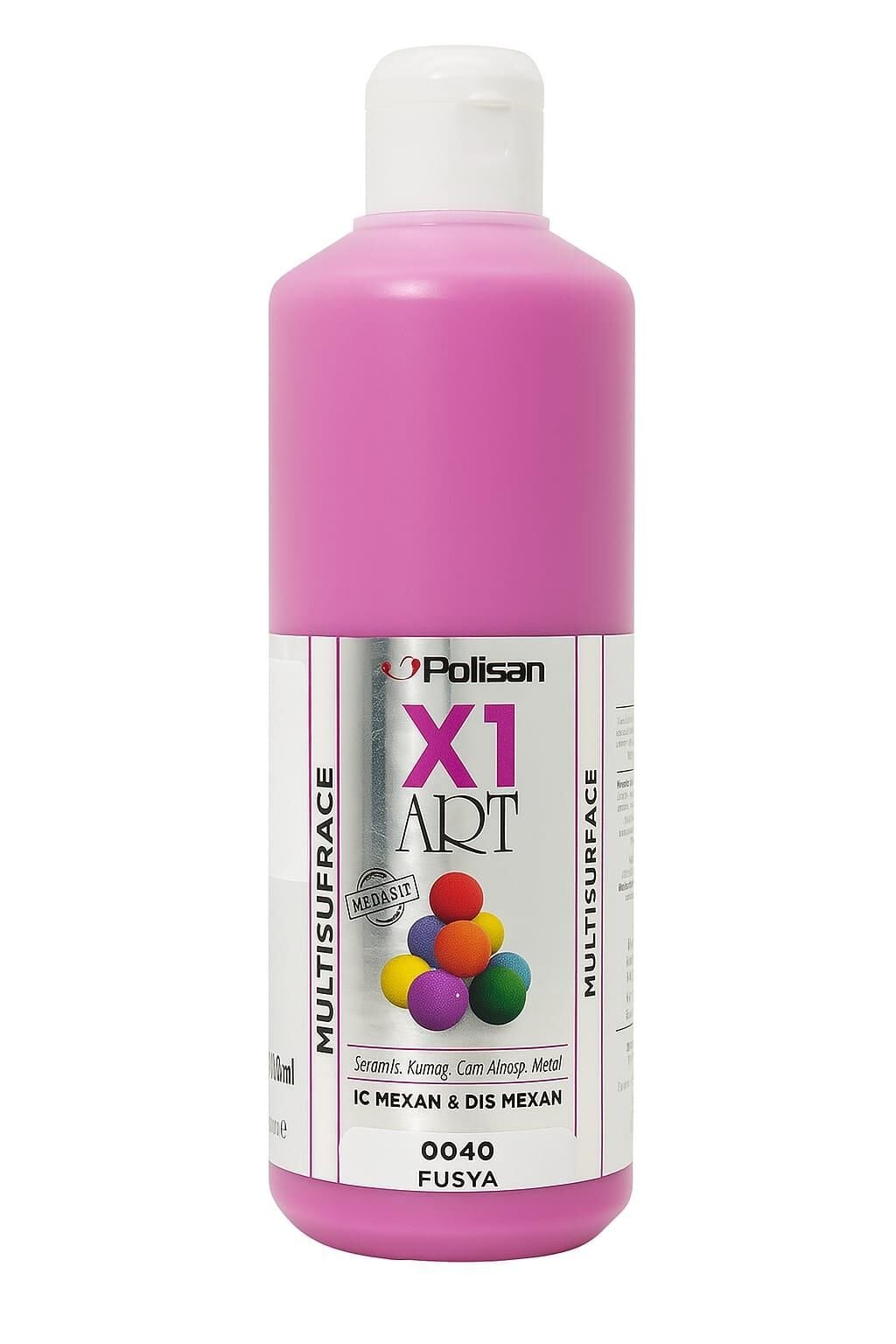Polisan X1 Art Multisurface Fuşya 500 ml
