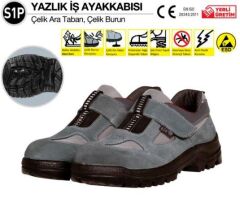 414 S1P Ayakkabı Çelik Burun Çelik Ara Taban No:46