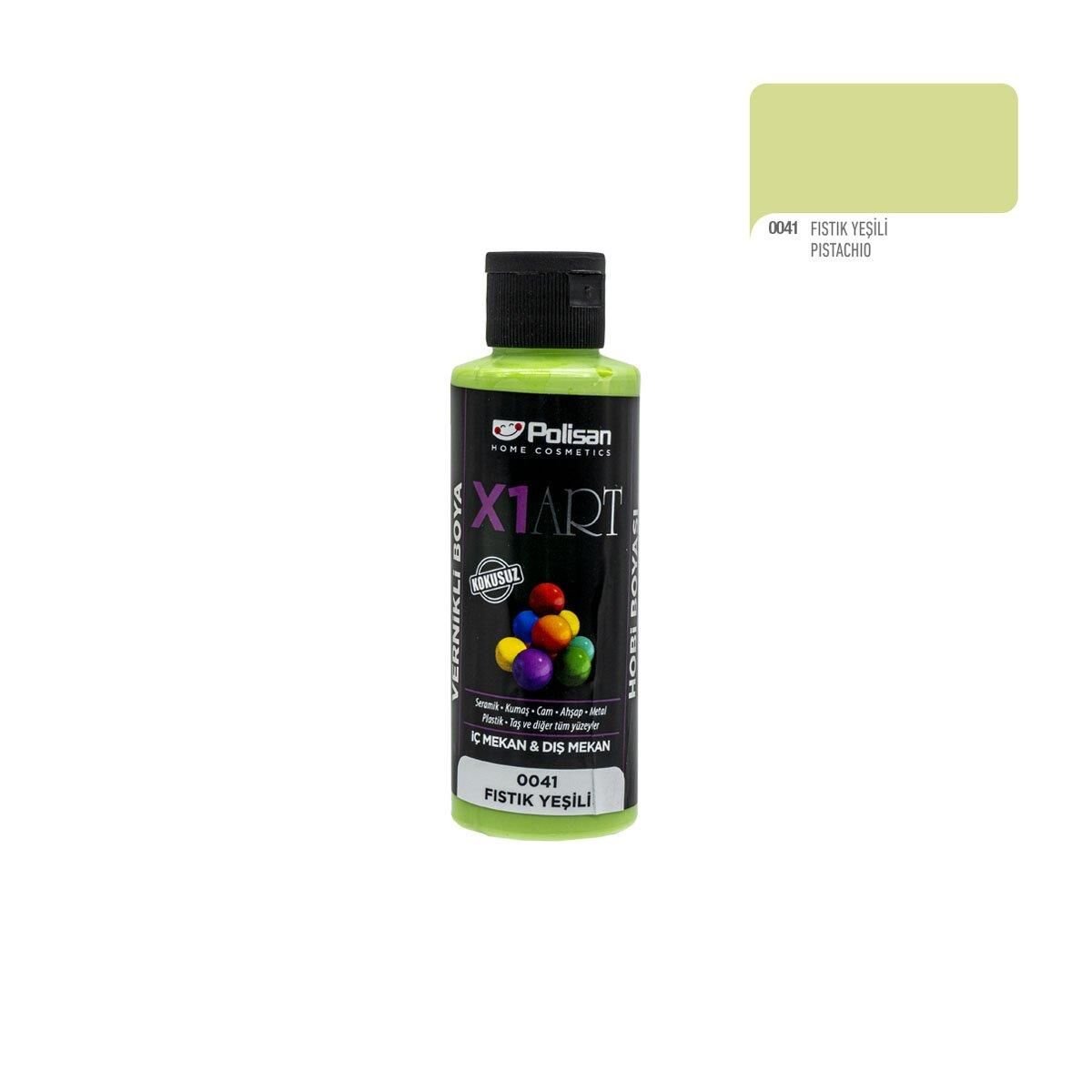 POLİSAN ART VERNİKLİ 0041 Fıstık Yeşili 120 ML
