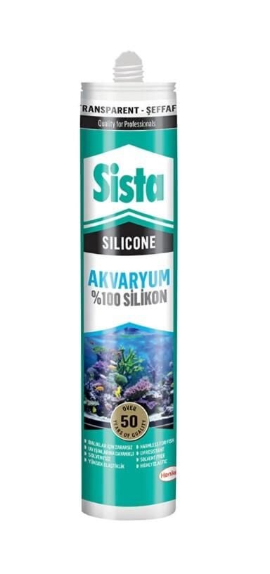 Sista Akvaryum Silikonu Şeffaf 310 ml