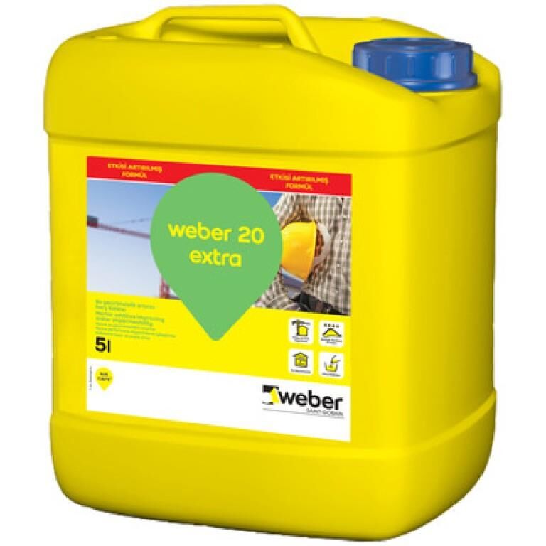 Weber 20 Extra Harç Katkısı 5 lt