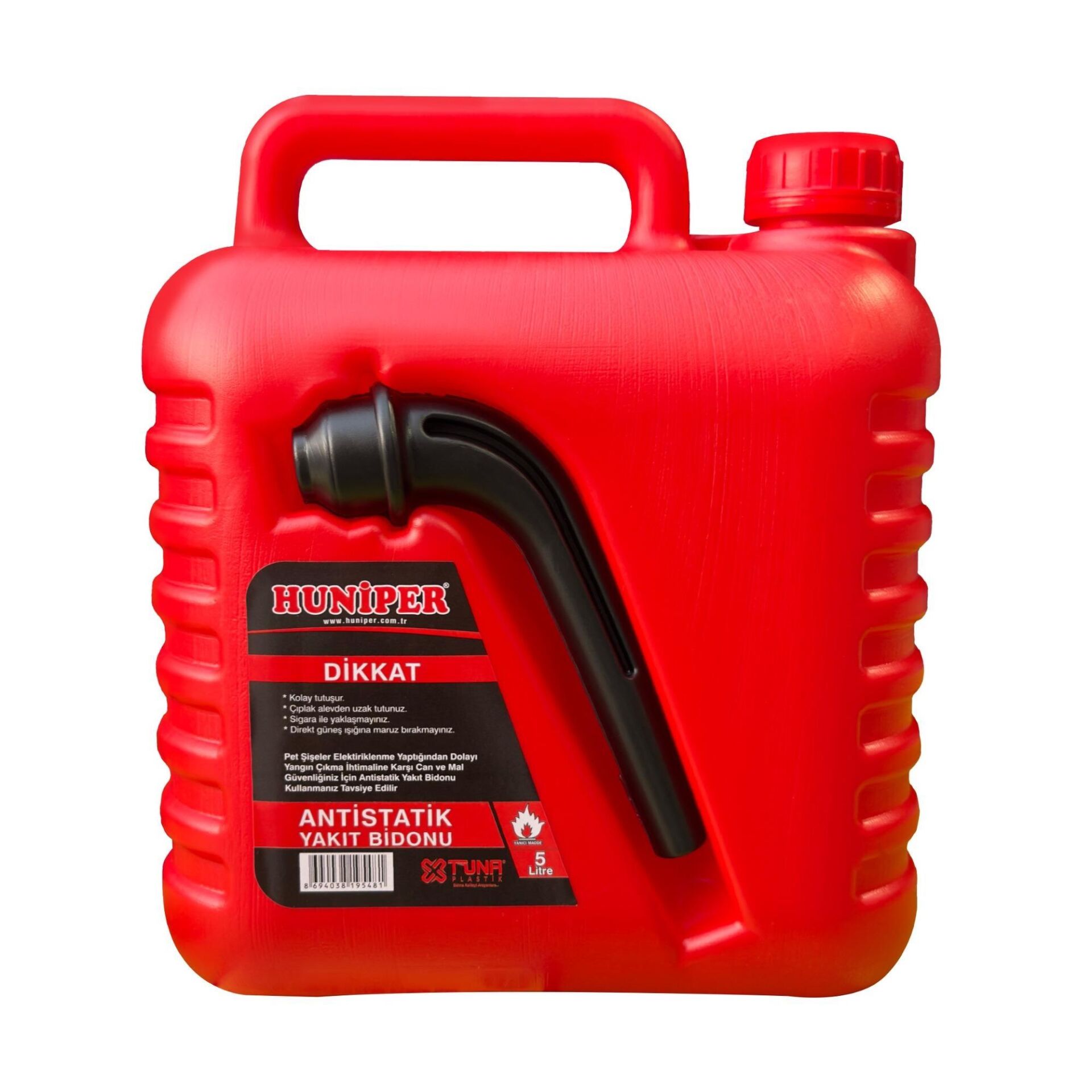 Huniper Plastik Benzin Bidonu 5 lt