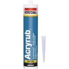Soudal Silikonize Mastik Antrasit Gri 500 gr