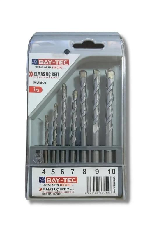 Baytec MU1801 Elmas Uç Seti 7 Pcs