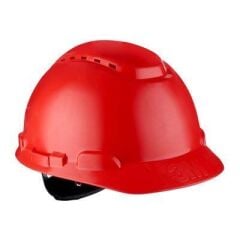 3M H700-N Kırmızı Baret Vidalı