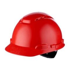 3M H700-N Kırmızı Baret Vidalı