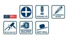 Bosch Yıldız Tornavida PH2x125mm