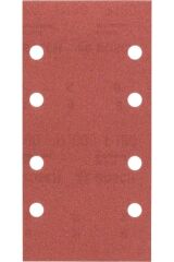 Bosch Titreşimli Zımpara Kağıdı 10'lu, 93 x 185 Mm 180 Kum 8 Delik