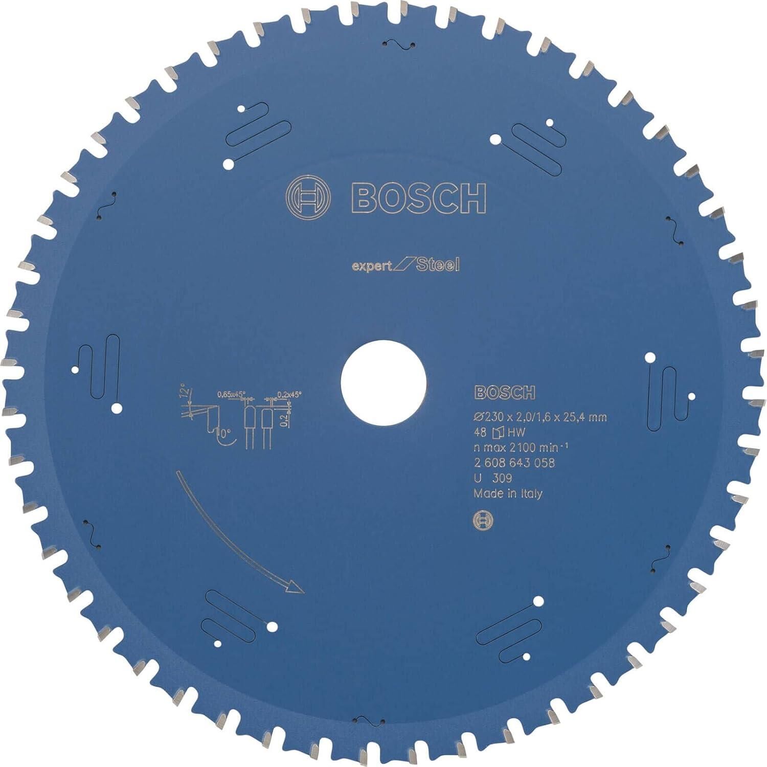 Bosch Exst Daire Testere Bıçak 235x25,40 mm 48 D E