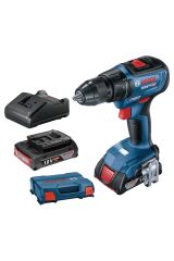 Bosch GSR 18V-50 Vidalama (2x2.0Ah; L-Case)