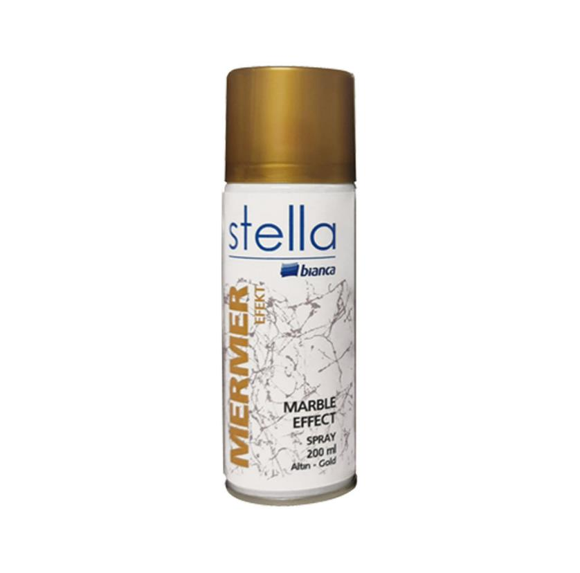 Bianca Stella Mermer Efekt Sprey Altın 200 ml