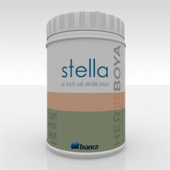 Bianca Stella Su Bazlı Akrilik Boya Siyah 1 lt