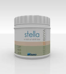 Bianca Stella Su Bazlı Akrilik Boya Siyah 500 ml