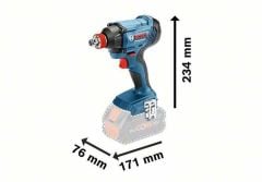 Bosch GDX 180-LI Akülü Somun Sıkma (Solo)