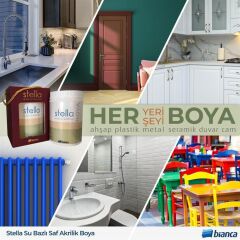 Bianca Stella Su Bazlı Akrilik Boya Beyaz 1 lt