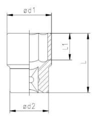 İzeltaş 1113 06 1016 Lokma Anahtar 1/2 16mm