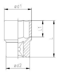İzeltaş 1113 06 1016 Lokma Anahtar 1/2 16mm