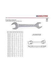 İZELTAŞ 0100 01 2123 İki Ağız Anhtr Kısa Boy 21X23