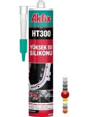 Akfix HT300 Yüksek Isı Silikonu 300c 280 ml