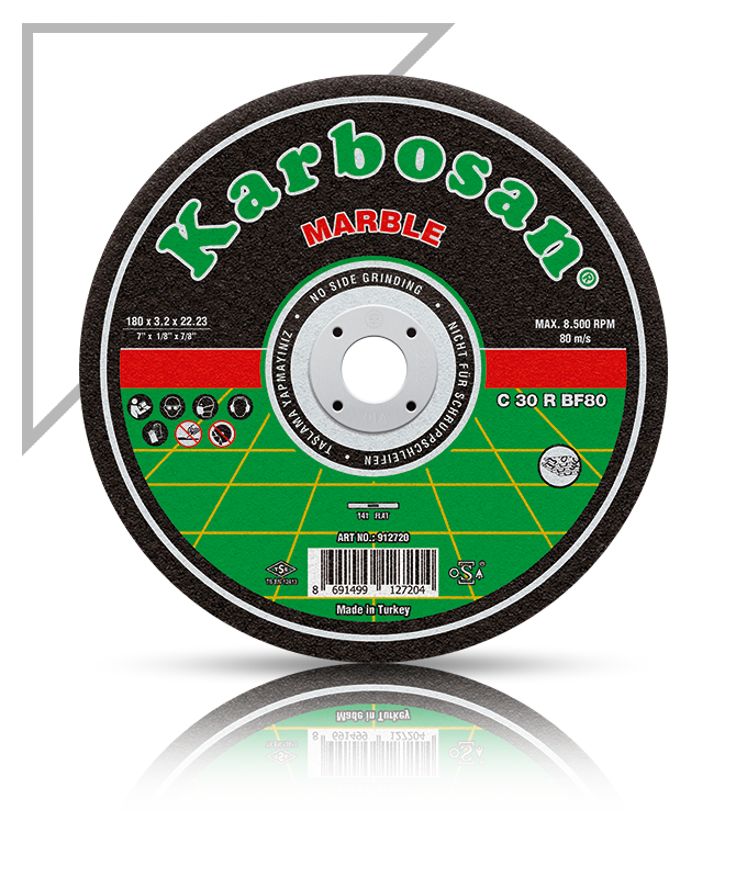 KARBOSAN 912750 MERMER KESME DİSK 230x22,23 mm
