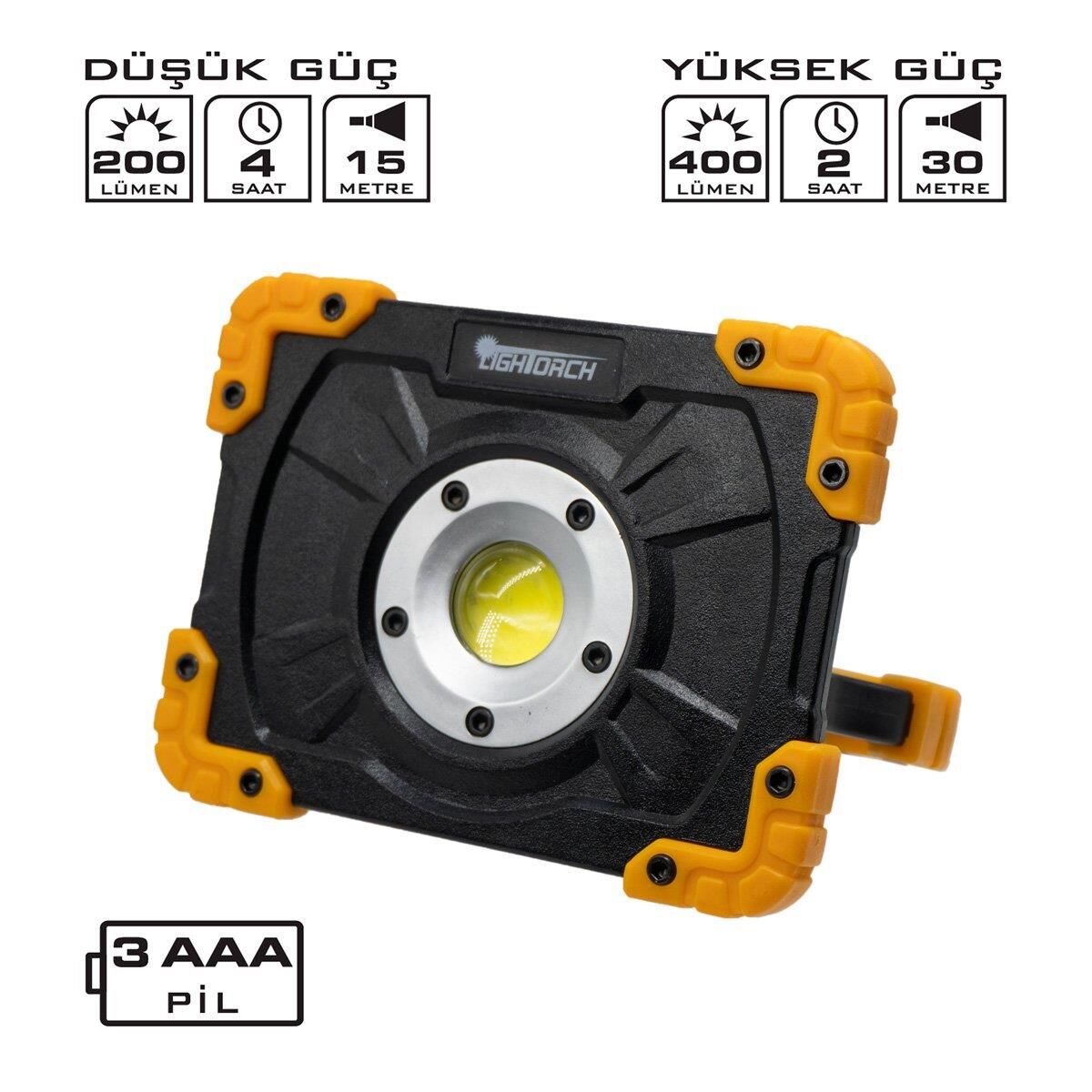 Lightortch Lt-03088 Led Taşınabilir Fener 400 Lümen