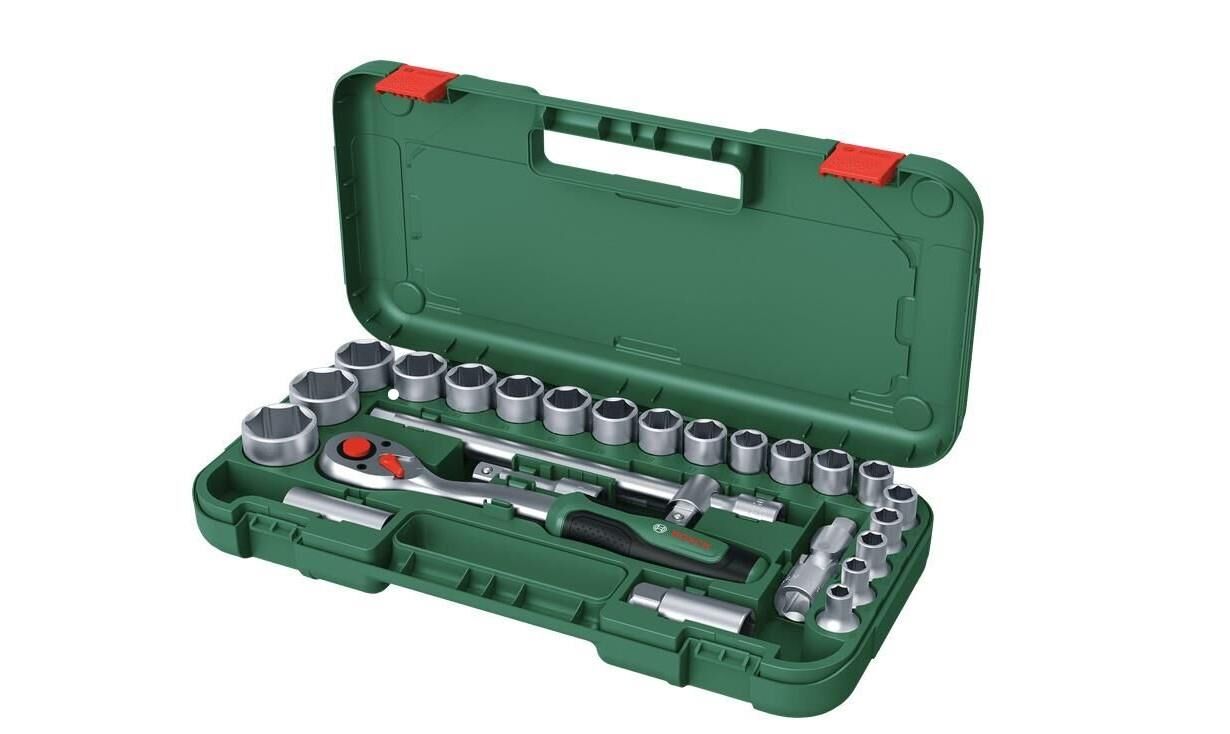 BOSCH 1/2'' Cırcırlı Somun Sıkma Seti 25 Parça