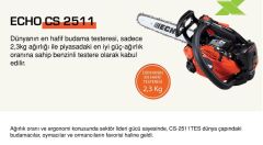 Echo CS-2511 TES Benzinli Testere