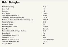 Echo CS-2511 TES Benzinli Testere